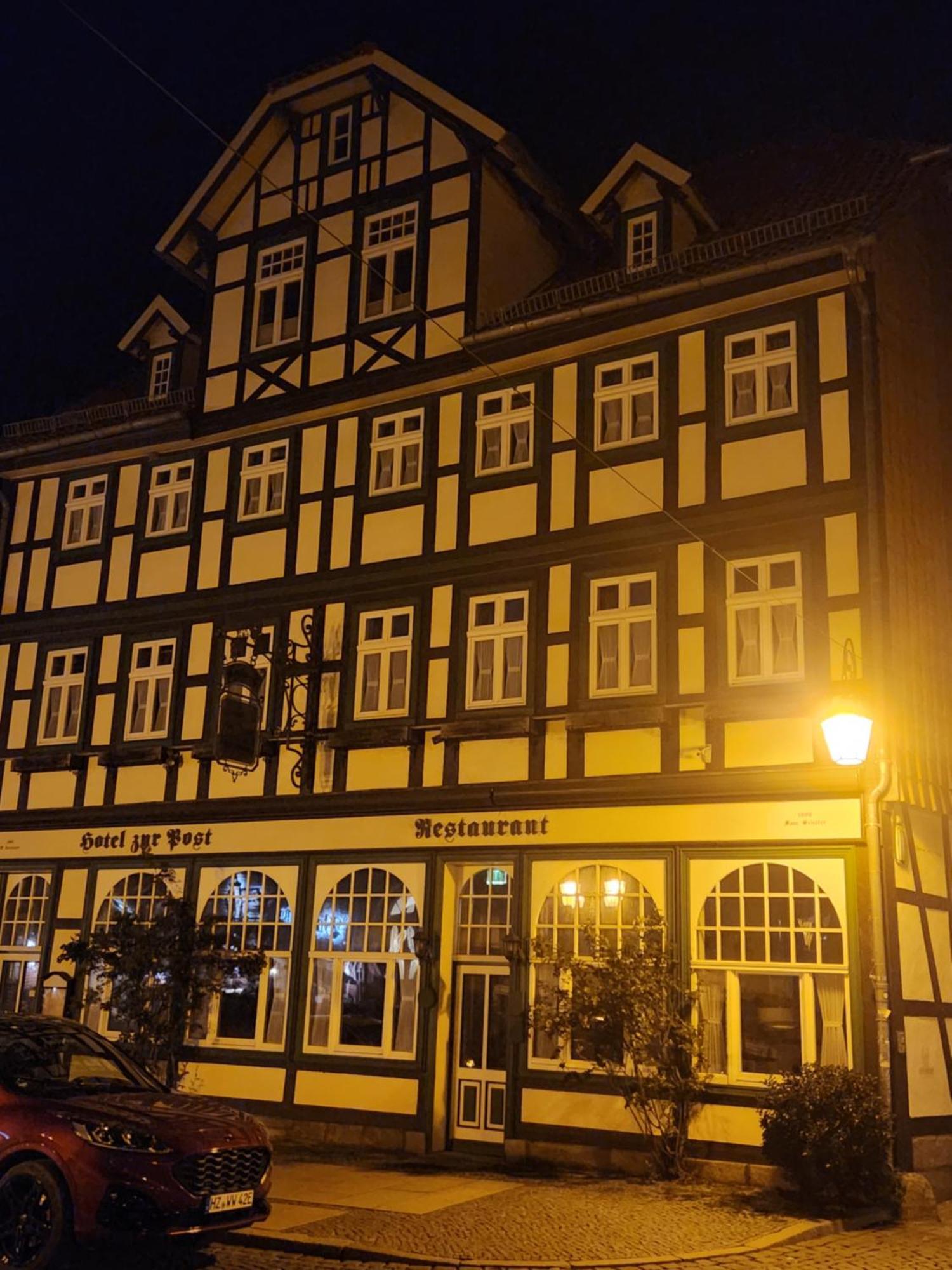 Hotel Garni Zur Post Wernigerode Extérieur photo